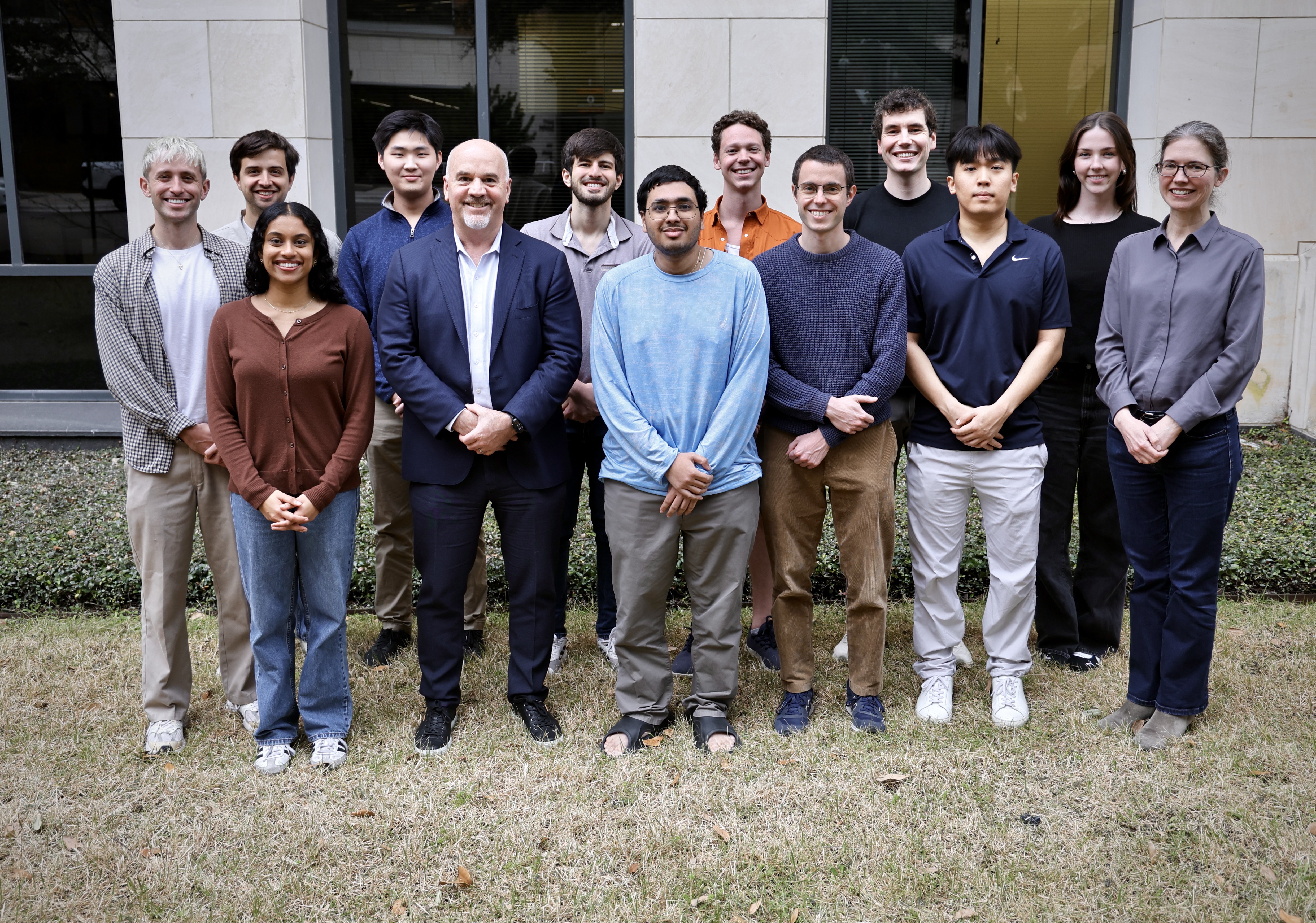 The Predictive Modeling in Medicine Lab (PMML) group photo at UT Austin